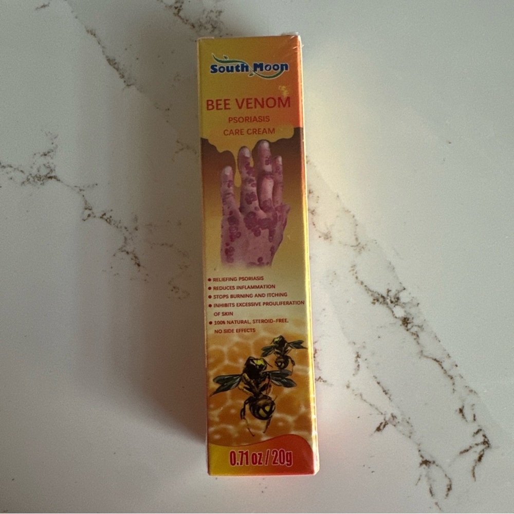 Bee Venom Psoriasis Cream Sealed New 0.71oz - Picture 3 of 3